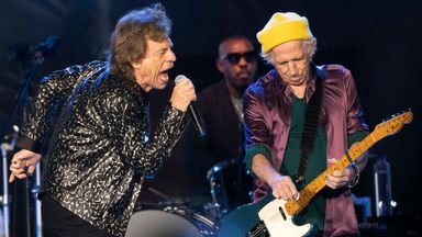 Pic: Emily Matthews/Pittsburgh Post-Gazette/AP  OCT 4th - 2021  The Rolling Stones perform during the band's 